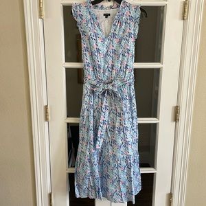 Talbots cotton voile dress